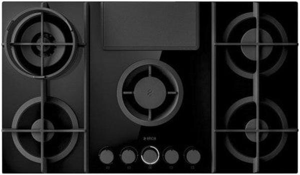 Elica 75cm 4-Burner Auto Ignition Glass Top Gas Stove - Model 02-ELIO-75-545L