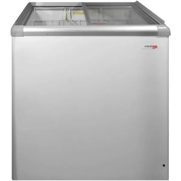 FRIDGE Star 205 L Double Door Deep Freezer (White, Grey)