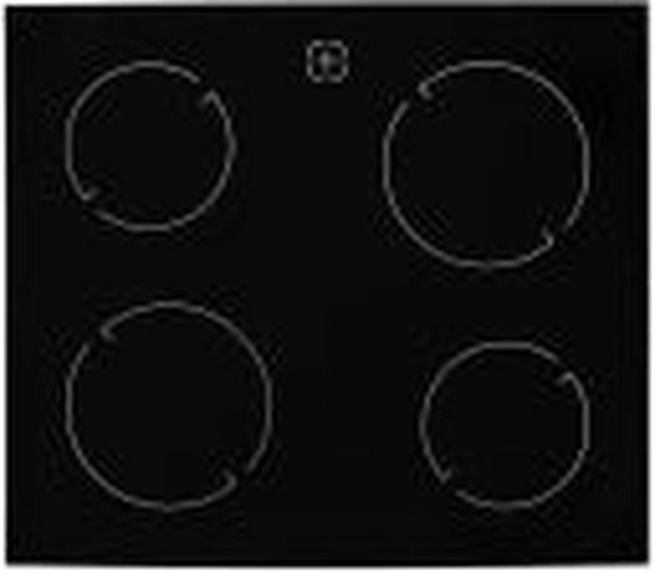 Falco CM6602-A1-SS03 4-Burner Glass Manual Gas Stove with Oven - Stainless Steel Finish