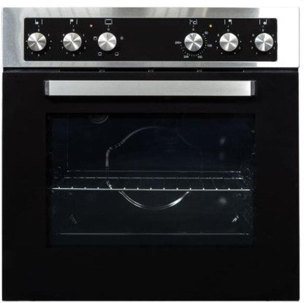 Falco CM6602-A1-SS03 4-Burner Glass Manual Gas Stove with Oven - Stainless Steel Finish