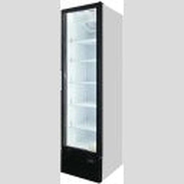 Fridgestar 413L Single Door Beverage Cooler - White Finish with Hinged Full Door