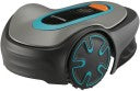 Gardena Robotic Lawnmower SILENO Minimo 250 AC Adapter Rotary Self Propelled Lawn Mower (Black)