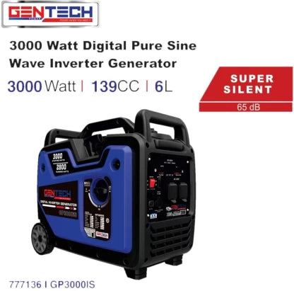 Gentech GP3000IS Square Wave Inverter (Without Battery)