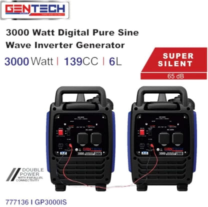 Gentech GP3000IS Square Wave Inverter (Without Battery)
