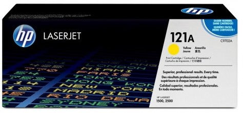 HP 121A Yellow Original LaserJet Toner Cartridge