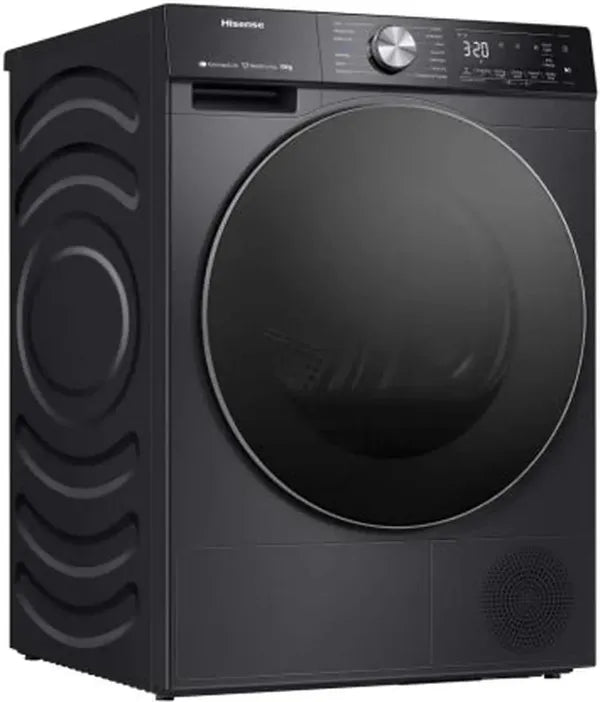 Hisense 10 kg Heat Pump Tumble Dryer DH5S102BB - Black