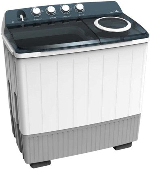 Hisense 16 kg Twin Tub Washing Machine - Powerful Cleaning in White & Black