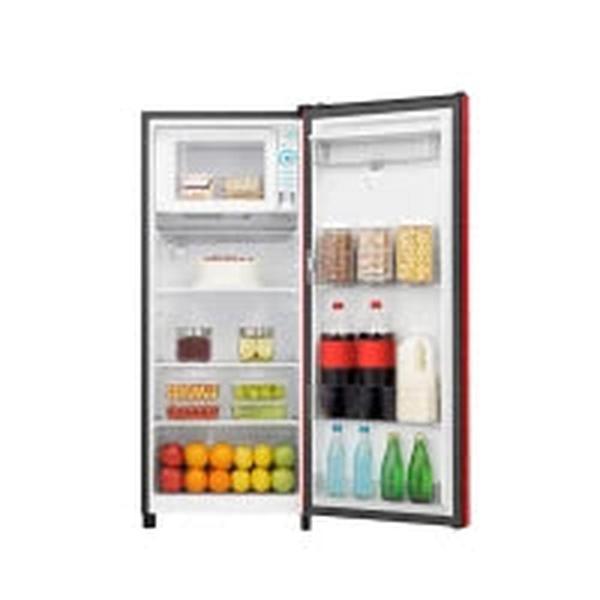 Hisense 177 L Single Door Fridge (Red Finish, H235RRE-WD)