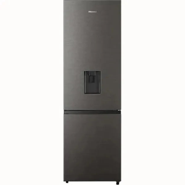 Hisense 263 L Double Door Bottom Mount Fridge (Titanium Inox, H370BIT-WD)