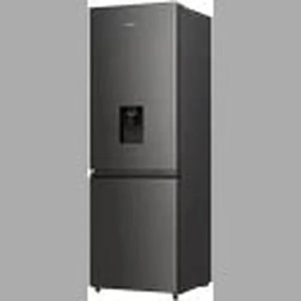 Hisense 323L Double Door Bottom Mount Fridge - Energy Efficient A+ Rated, Water Dispenser, Reversible Door