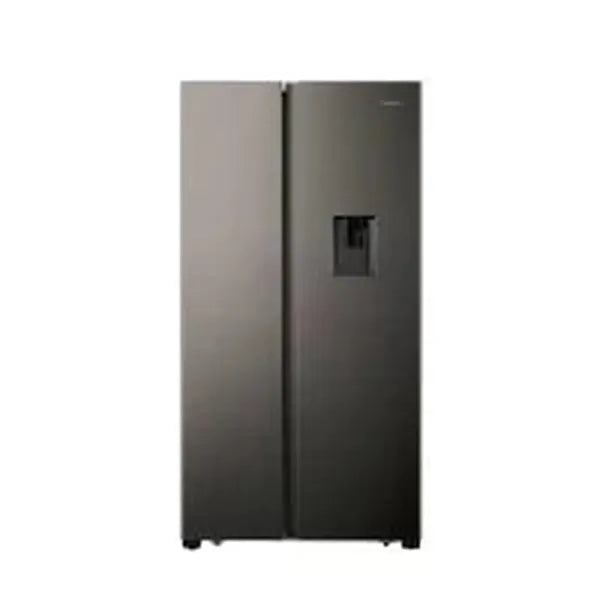 Hisense 508 L Side by Side Fridge (Titanium Inox, H670SIT-WD)