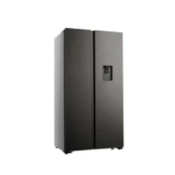 Hisense 508 L Side by Side Fridge (Titanium Inox, H670SIT-WD)