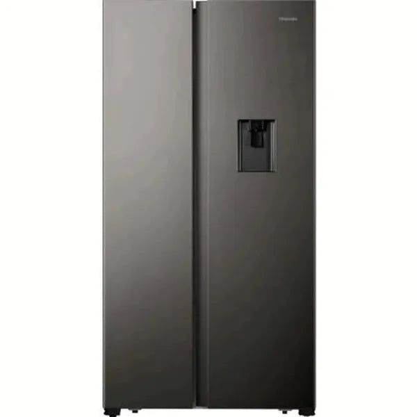 Hisense 508 L Side by Side Fridge (Titanium Inox, H670SIT-WD)