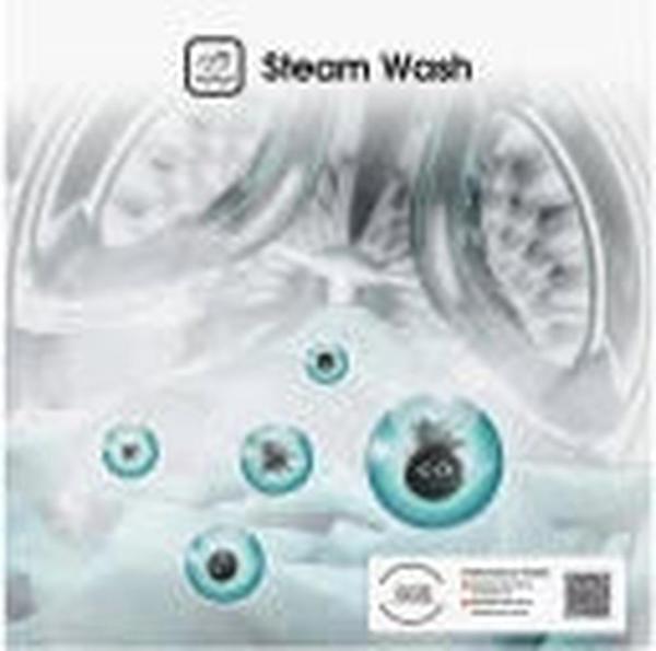 Hisense 9 kg Front Loader Washing Machine - Grey, Black