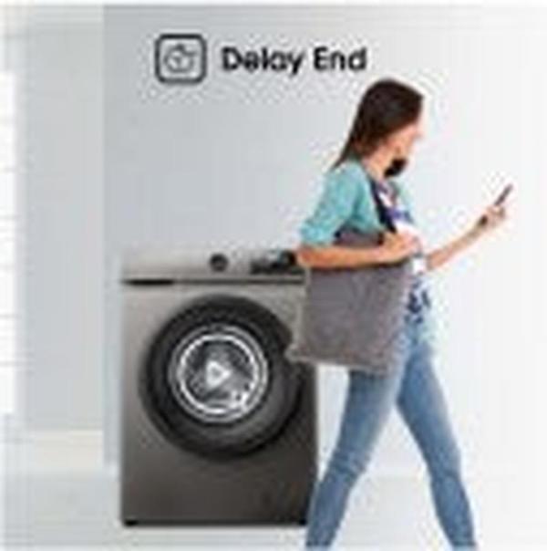 Hisense 9 kg Front Loader Washing Machine - Grey, Black