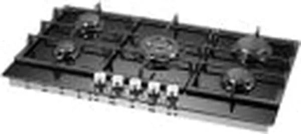 Hisense HHU60GAGR 4-Burner Aluminium Manual Gas Stove with Glass Top and LPG Fuel Type