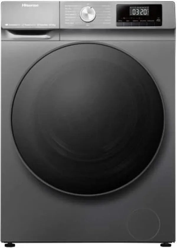 Hisense WD3Q1043BT 10kg Washer Dryer Combo - Grey, 1400 RPM, 15 Wash Programs