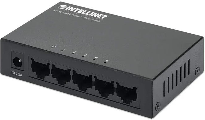 Intellinet 5 Port Fast Ethernet Office Switch