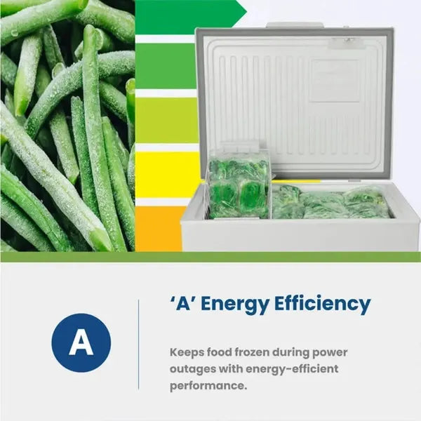 KIC 203 L White Chest Freezer