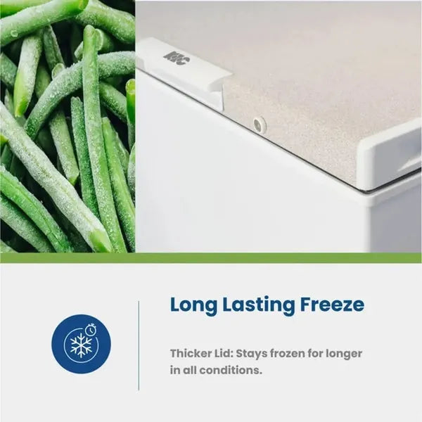 KIC 203 L White Chest Freezer