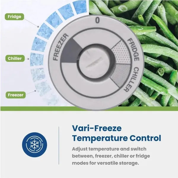 KIC 203 L White Chest Freezer