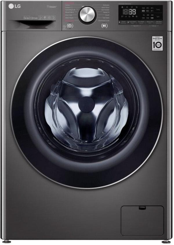 LG 12 kg Front Loader Washing Machine F4V9BWP2E - Grey