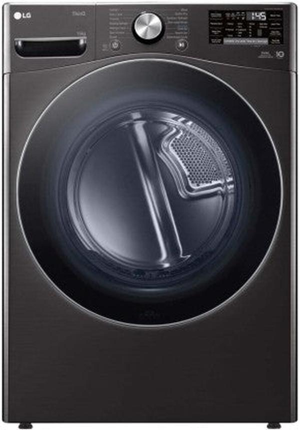 LG 16kg Black Dual Inverter Heat Pump Dryer with Auto-Cleaning Condenser (RH16U8JVCW)