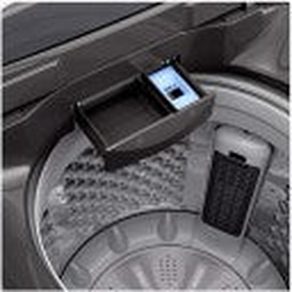 LG 17 kg Fully Automatic Top Load Washing Machine with Smart Inverter Technology - Black (T17V1NDHT2C)