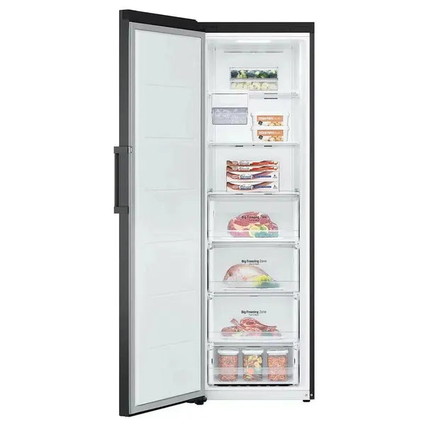 LG 324L Matte Black Freezer