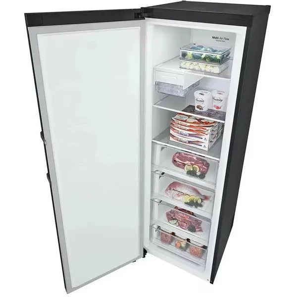 LG 324L Matte Black Freezer