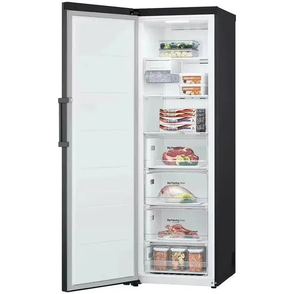 LG 324L Matte Black Freezer