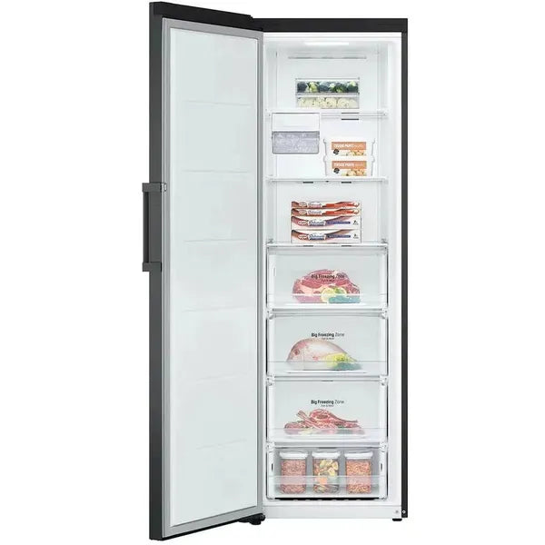 LG 324L Matte Black Freezer