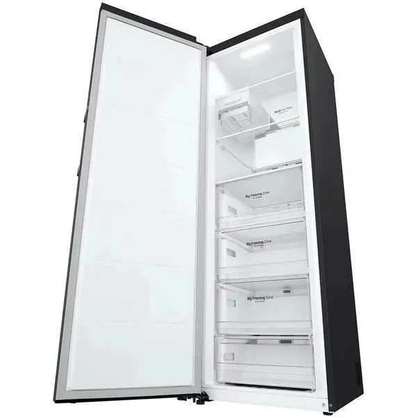 LG 324L Matte Black Freezer