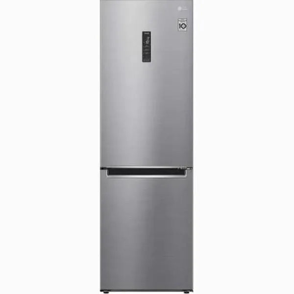 LG 341 L Frost Free Double Door Bottom Mount Fridge (Platinum Silver, GC-B459NLXM)