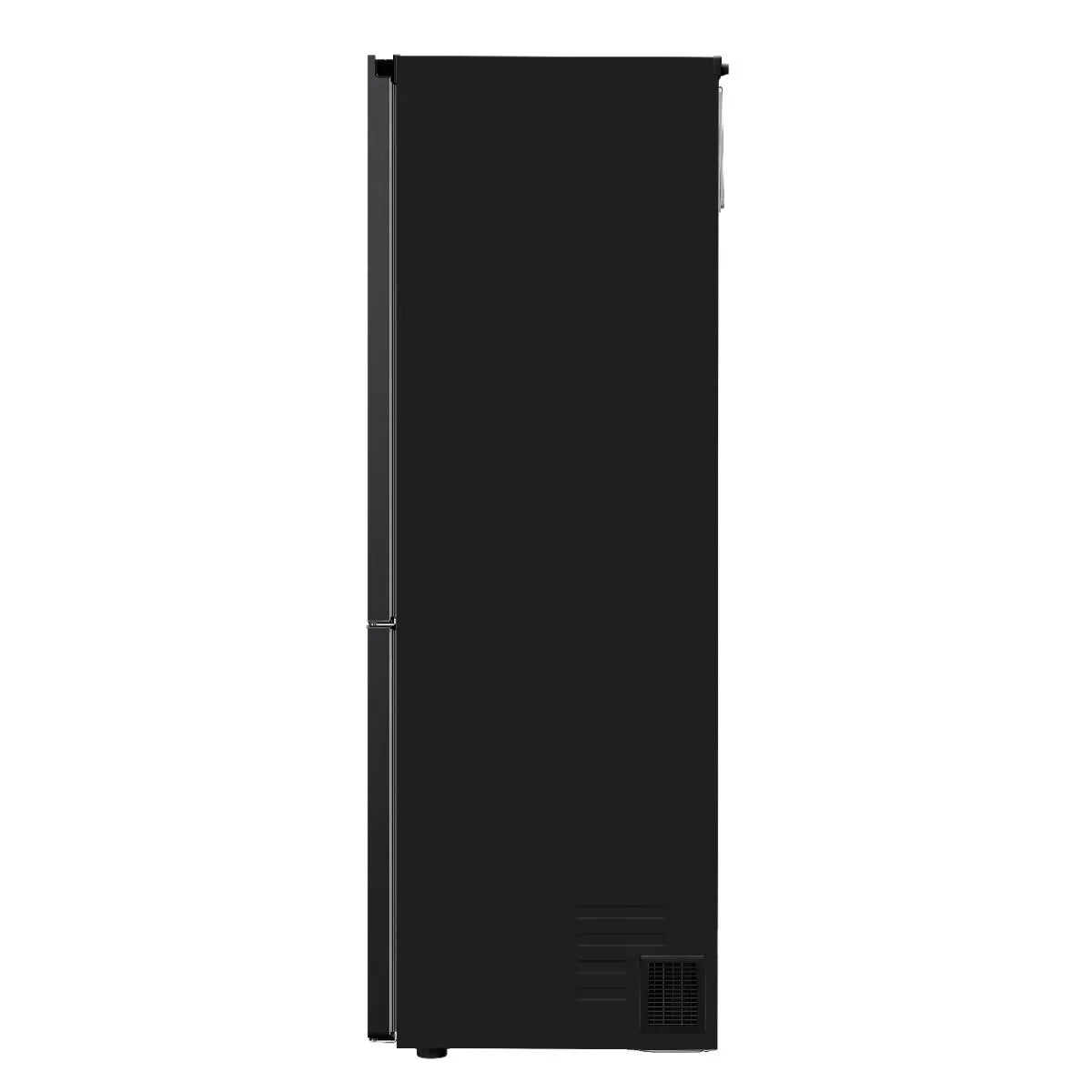 LG 343L Essence Matte Black Combi Fridge - GC-F459FSUW