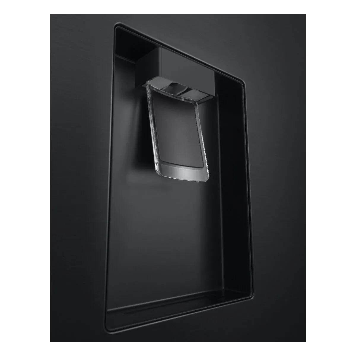 LG 343L Essence Matte Black Combi Fridge - GC-F459FSUW