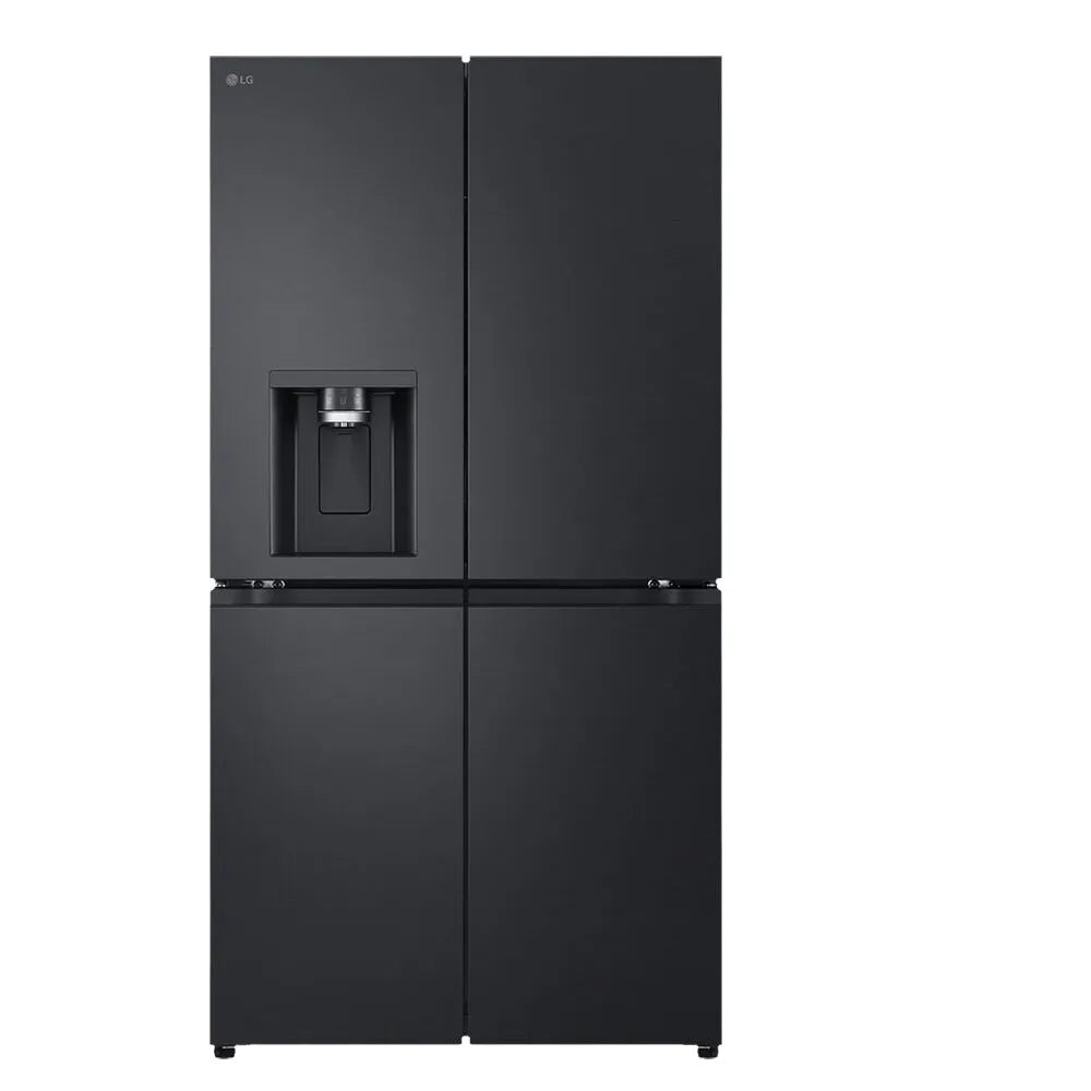 LG 561l Essence Black Steel Side-By-Side Fridge - GC-L24FFCFB
