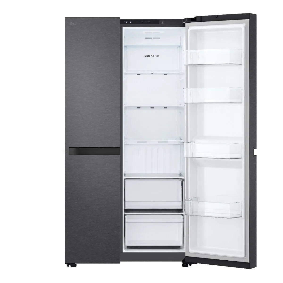 LG 703l Black Side-By-Side Fridge - GC-B257KQJW