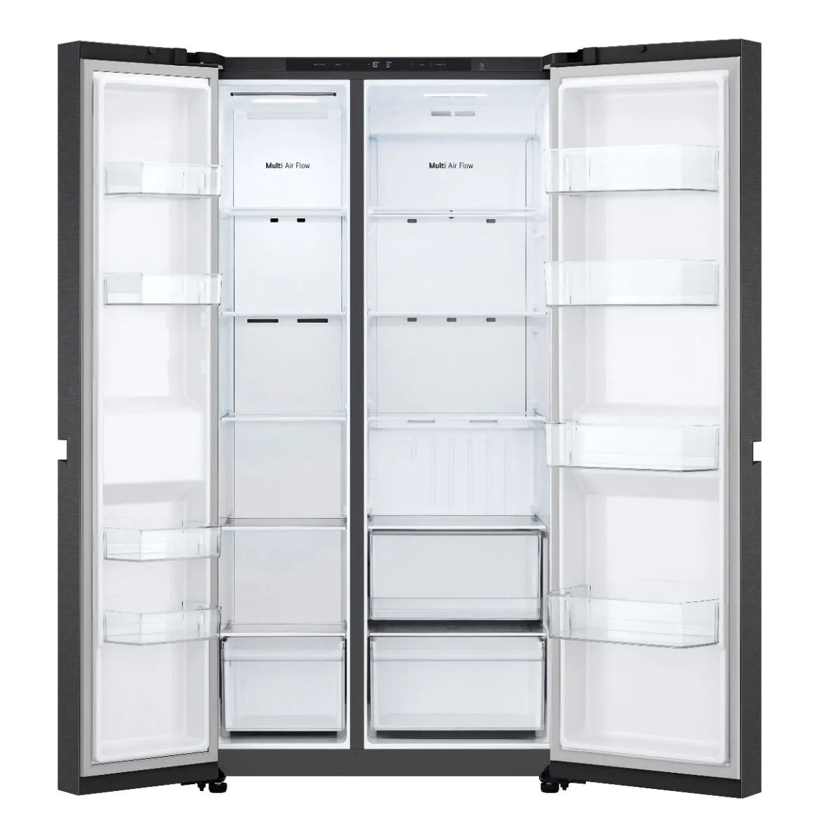 LG 703l Black Side-By-Side Fridge - GC-B257KQJW