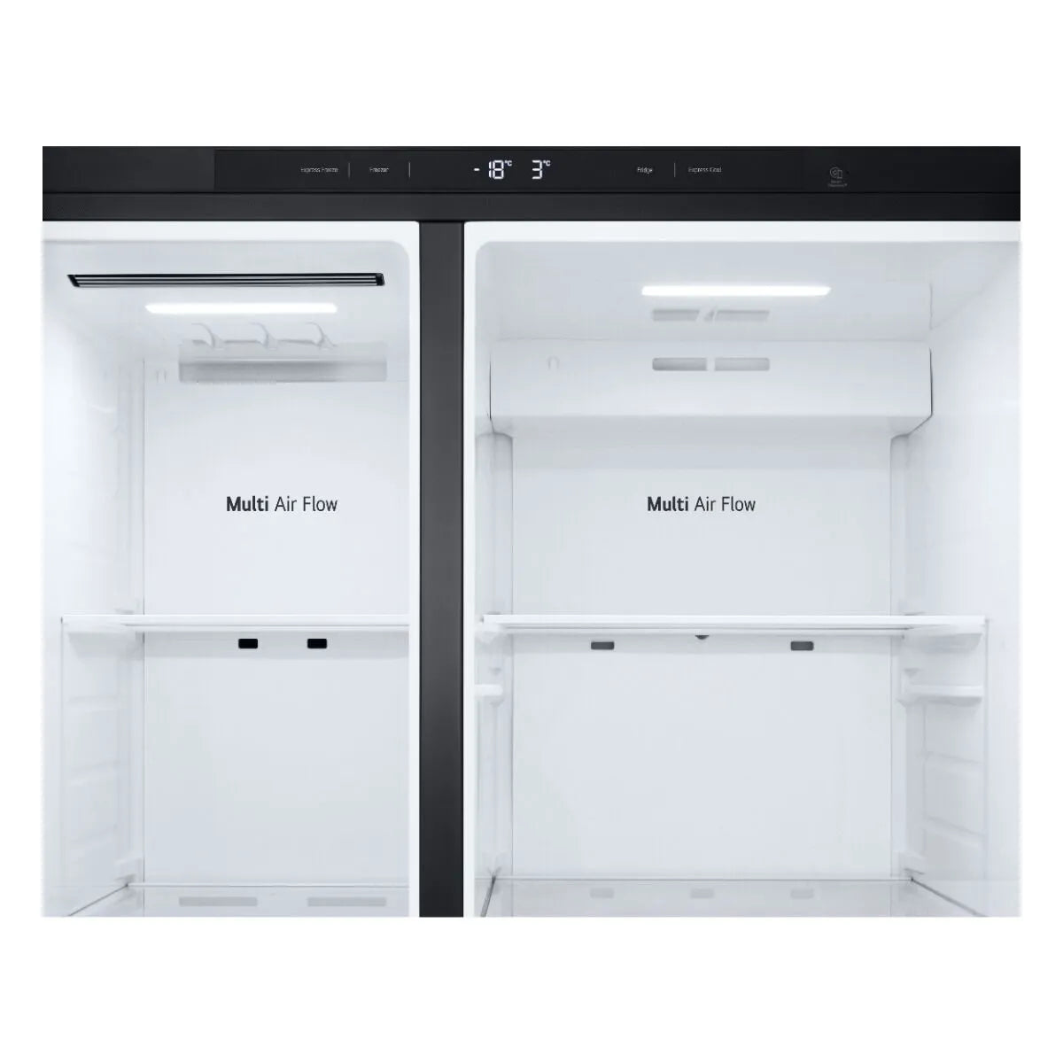 LG 703l Black Side-By-Side Fridge - GC-B257KQJW