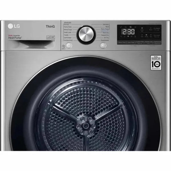 LG 9 kg Dual Inverter Heatpump Dryer RH90V9PV8N - Silver