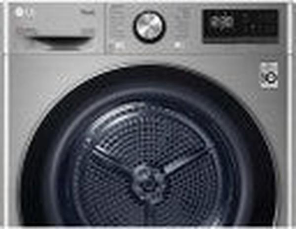 LG 9kg RH90V9PV8N Dual Inverter Heatpump Dryer with Eco Hybrid - Silver