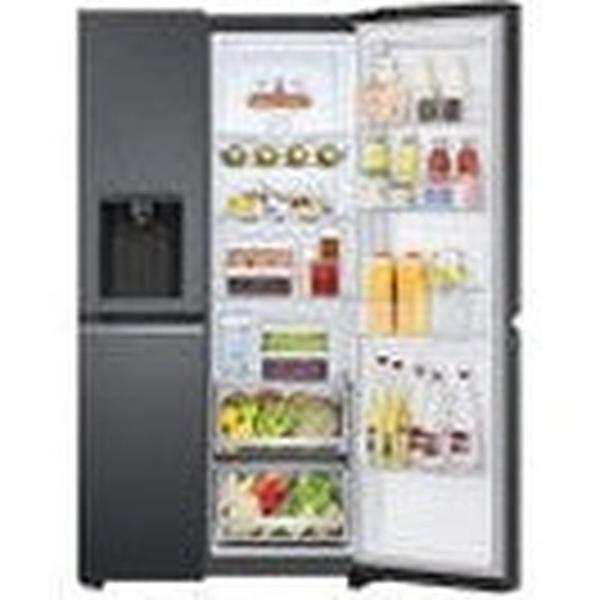 LG GC-J257SQ2W 617L Frost Free Door-In-Door Refrigerator - Matte Black