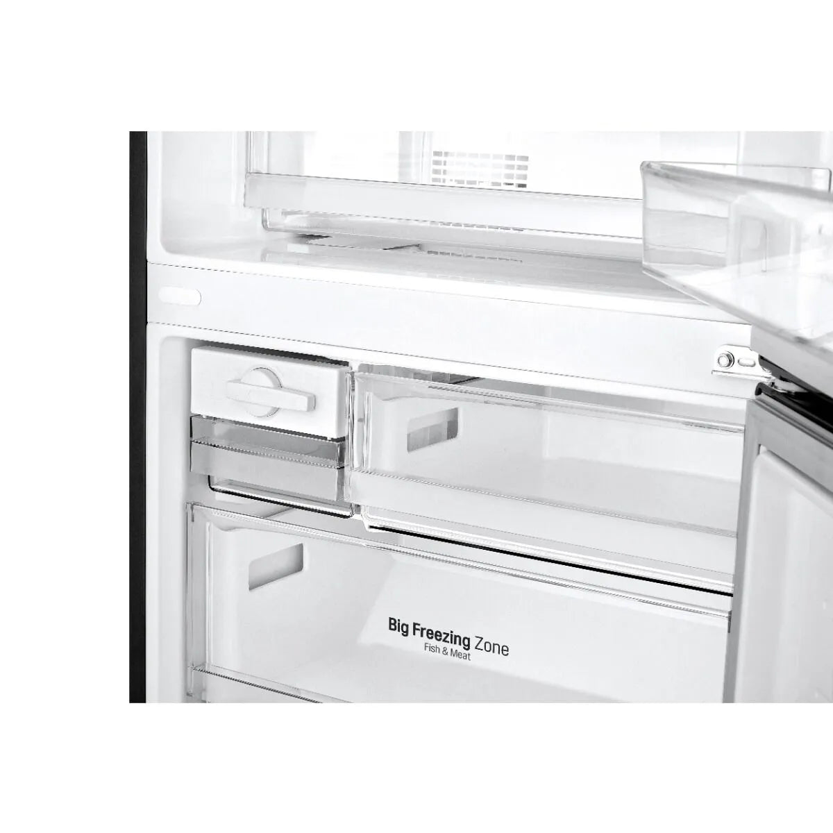 LG Inverter Linear Compressor Combi Fridge Freezer - GC-F569NQHM