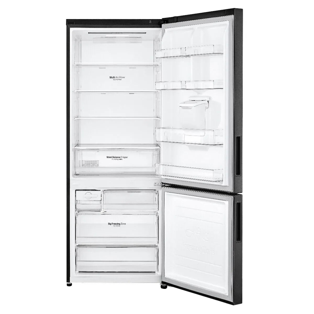 LG Inverter Linear Compressor Combi Fridge Freezer - GC-F569NQHM