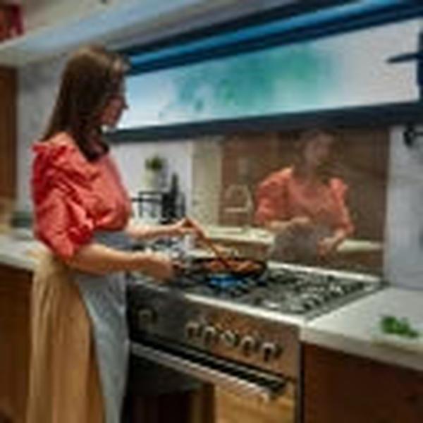 La Germania 90cm Classica Valore Stainless Steel 5-Burner Gas Stove with Fan-Assisted Gas Oven and Rotisserie