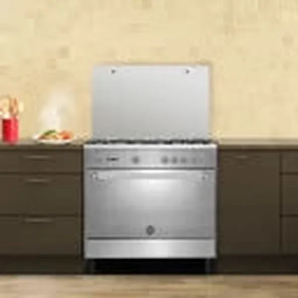 La Germania 90cm Classica Valore Stainless Steel 5-Burner Gas Stove with Fan-Assisted Gas Oven and Rotisserie