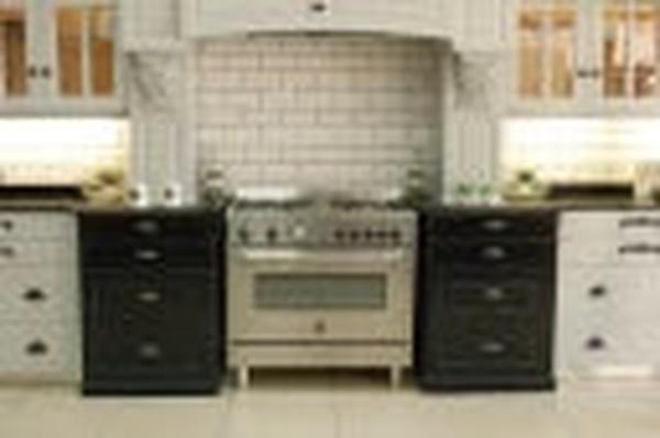 La Germania AMS95C61LBX 5 Burner Stainless Steel Freestanding Gas Stove with 142L Electric Oven