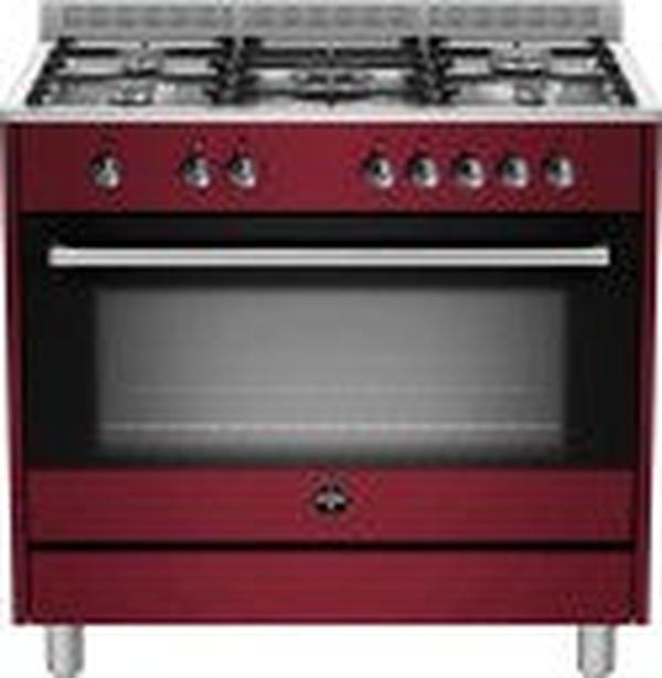 La Germania RUS95C61LDVI 90cm Stainless Steel 5-Burner Gas Stove with 142L Multi-Function Electric Oven