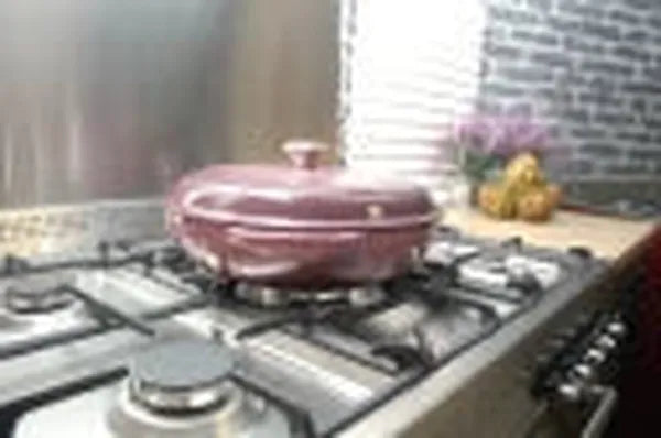 La Germania RUS95C81DX 90cm Stainless Steel 5-Burner Automatic Gas Stove with 142L Fan-Assisted Gas Oven